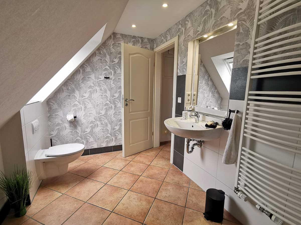 Appartamento Haus Wyden Utersum Esterno foto